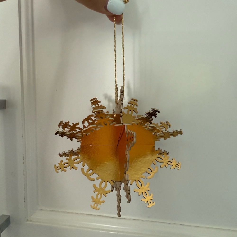 Chanel gold Ornament